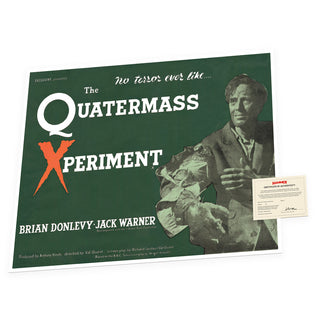 Quatermass Xperiment Limited Edition Quad Poster