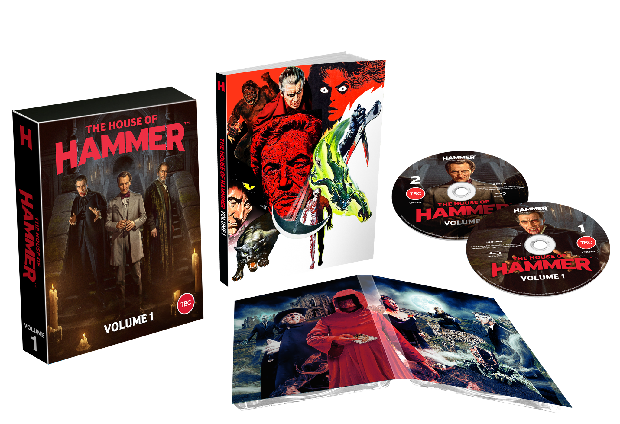 【中古】「非常に良い」Hammer Films Collection: Volume 1 The House of Hammer: Volume 1 – Hammer Films