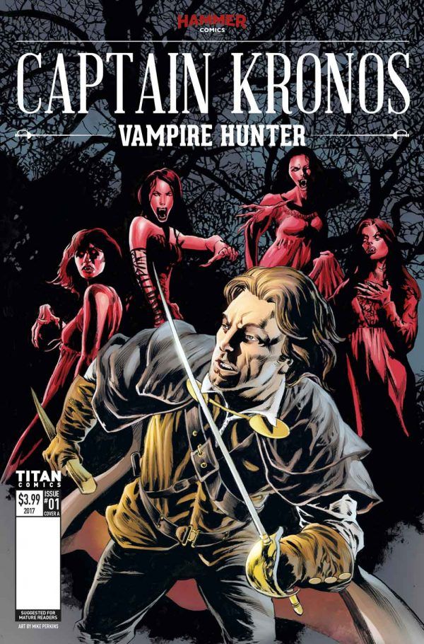 Hammer comics: Captain Kronos Vampire Hunter is back