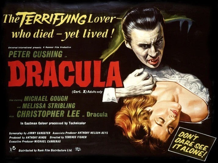 The Top 5 Posters from 50s Hammer Films