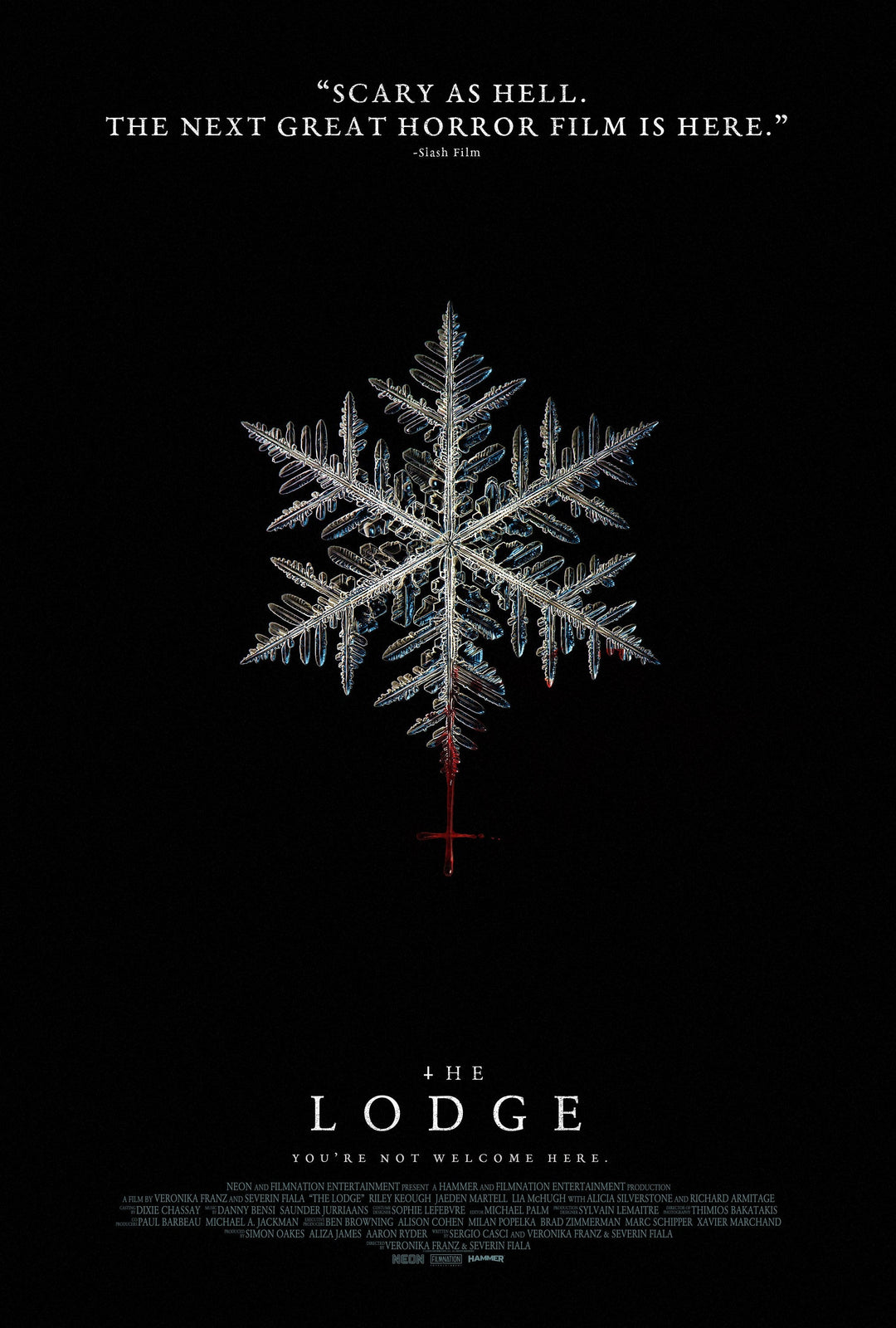 Poster reveal for "The Lodge"