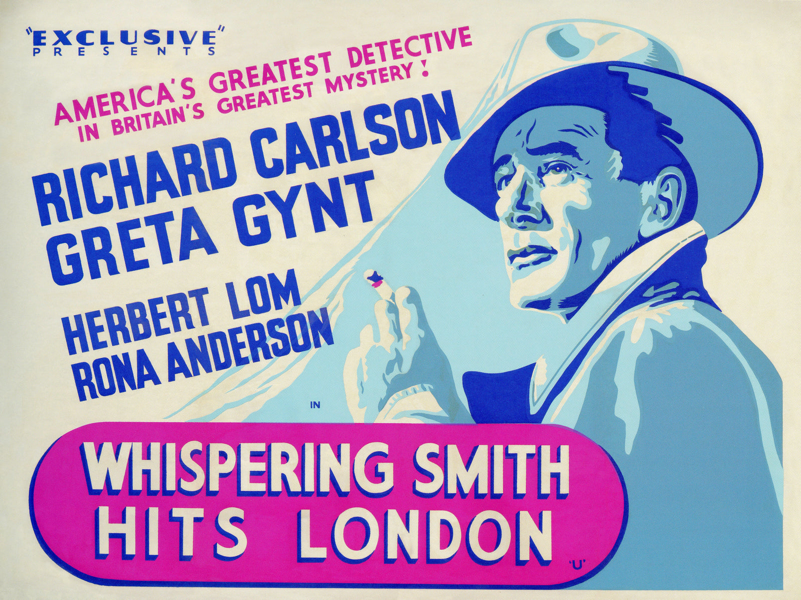 Coming Soon from Hammer Films: Whispering Smith Hits London