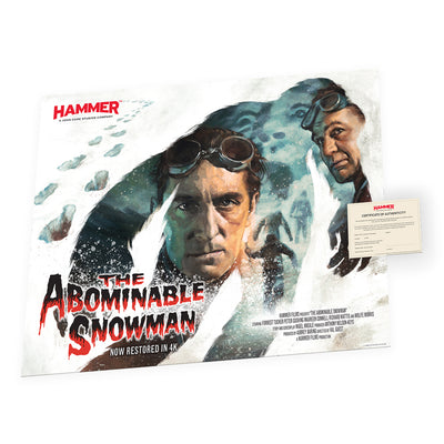 The Abominable Snowman Limited Edition Quad Poster