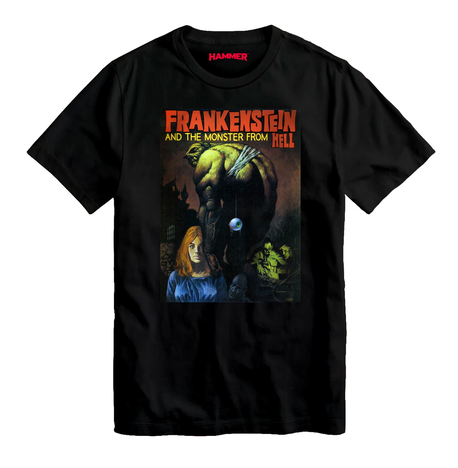Frankenstein And The Monster From Hell T-Shirt
