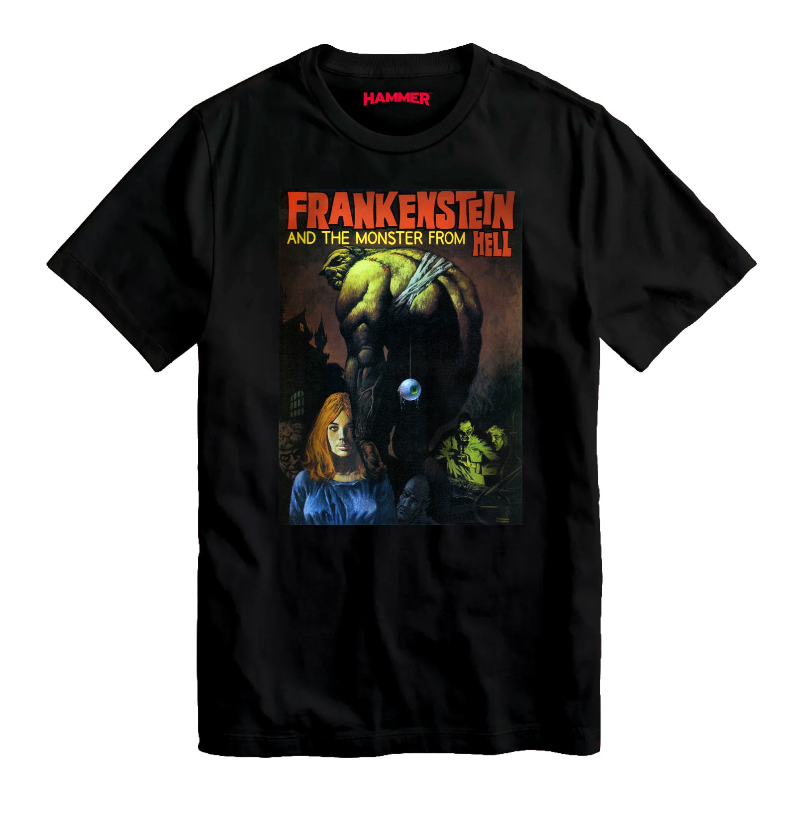 Frankenstein And The Monster From Hell T-Shirt