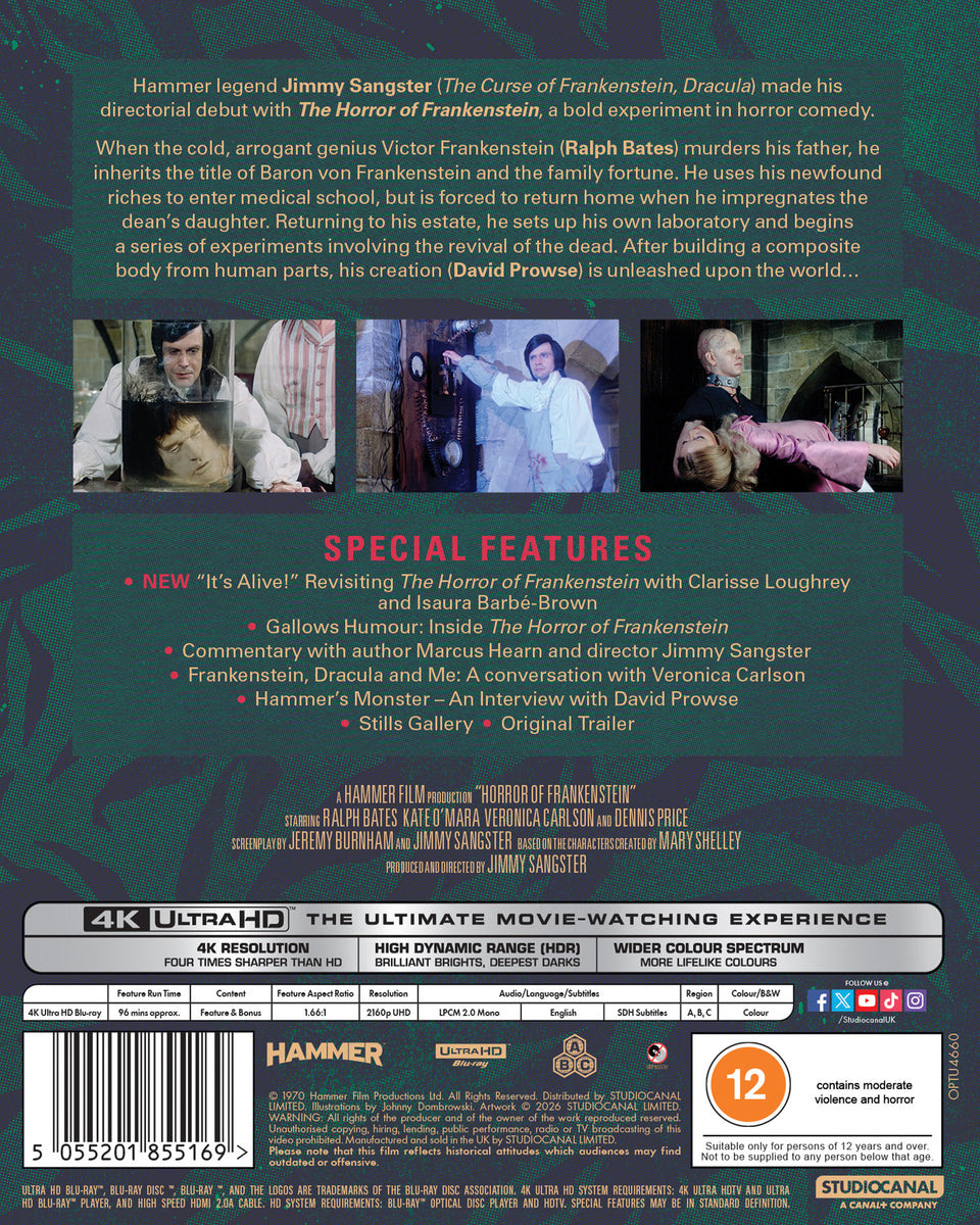 The Horror Of Frankenstein