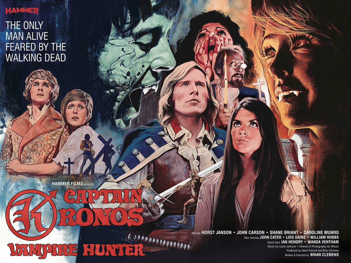 Captain Kronos Limited Edition Poster