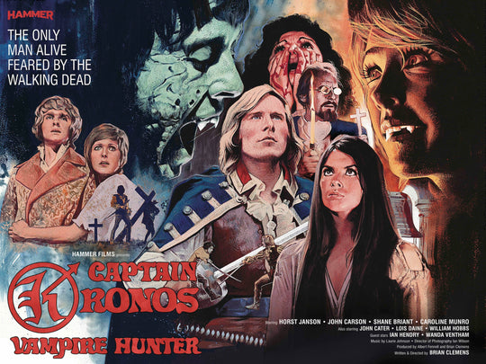 Captain Kronos Vampire Hunter Limited Edition Quad Poster