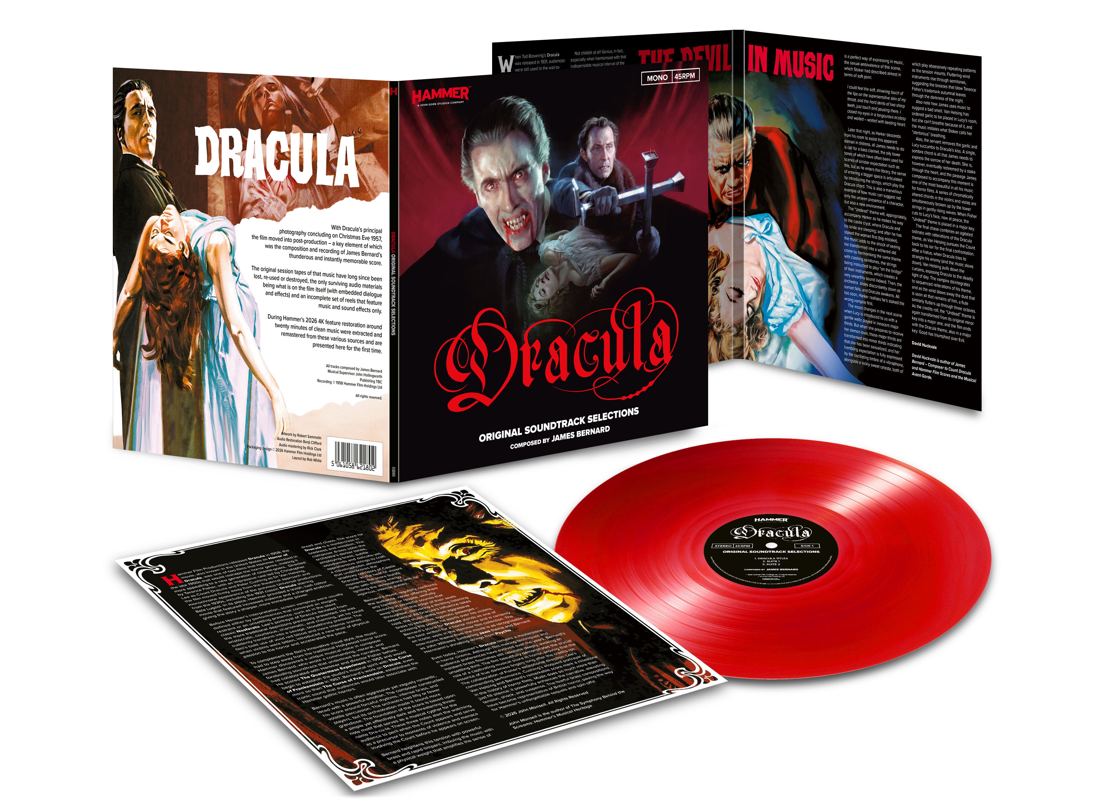 Dracula Limited Edition LP – Hammer Films